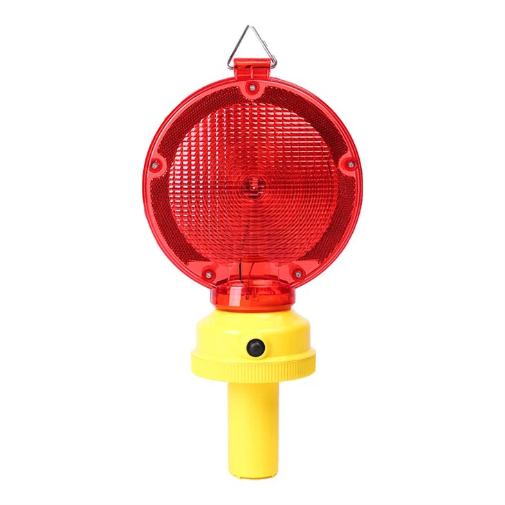 Avertissement de cône rouge