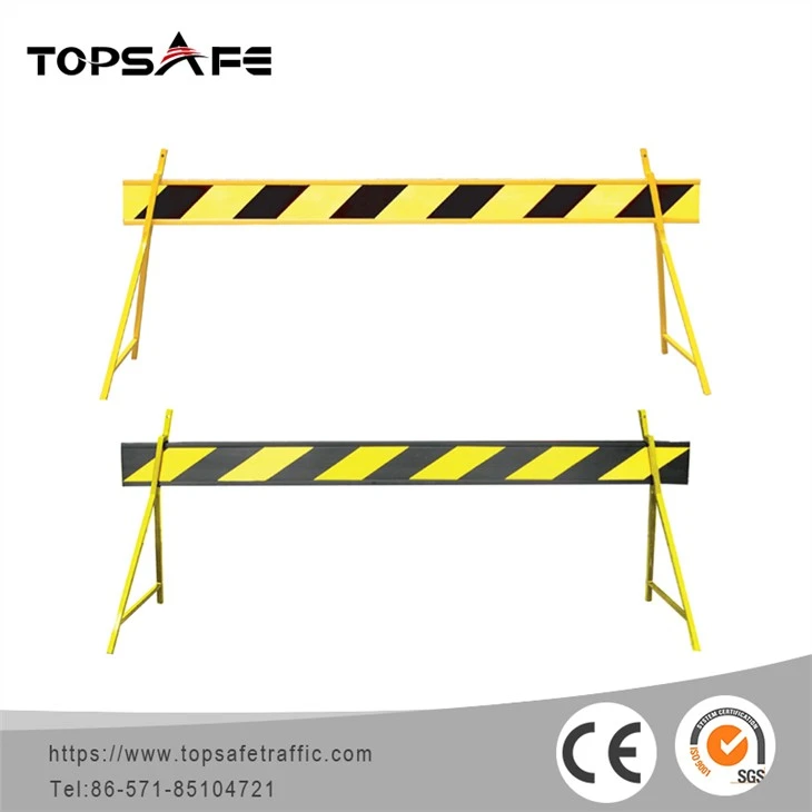 Panneaux de barrière de trafic de contrôle routier en PVC de 2,5 m