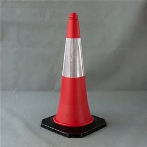 Cône de sécurité routière PE de 750 mm